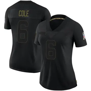 Nike AJ Cole Women's Limited Las Vegas Raiders Black 2020 Salute To Service Jersey