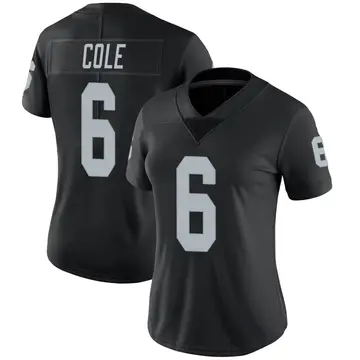 Nike AJ Cole Women's Limited Las Vegas Raiders Black Team Color Vapor Untouchable Jersey