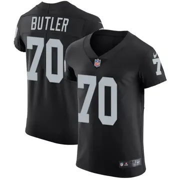 Nike Adam Butler Men's Elite Las Vegas Raiders Black Team Color Vapor Untouchable Jersey