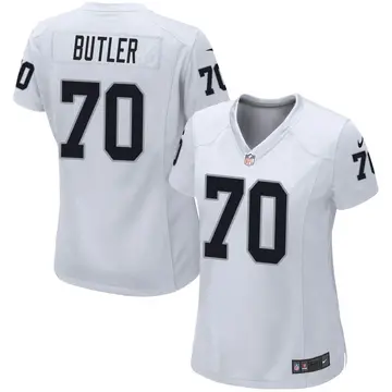 Nike Adam Butler Women's Game Las Vegas Raiders White Jersey