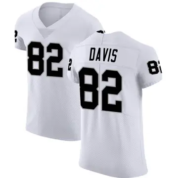 Nike Al Davis Men's Elite Las Vegas Raiders White Vapor Untouchable Jersey