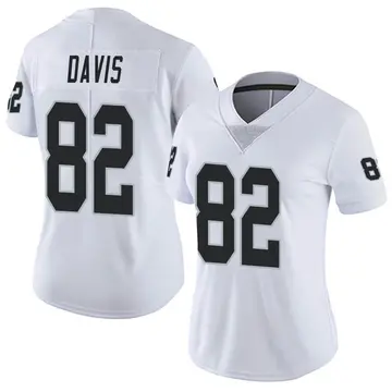 Nike Al Davis Women's Limited Las Vegas Raiders White Vapor Untouchable Jersey