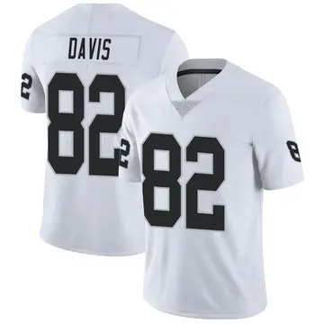 Nike Al Davis Youth Limited Las Vegas Raiders White Vapor Untouchable Jersey