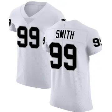 Nike Aldon Smith Men's Elite Las Vegas Raiders White Vapor Untouchable Jersey