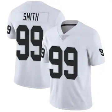 Nike Aldon Smith Men's Limited Las Vegas Raiders White Vapor Untouchable Jersey