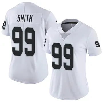 Nike Aldon Smith Women's Limited Las Vegas Raiders White Vapor Untouchable Jersey