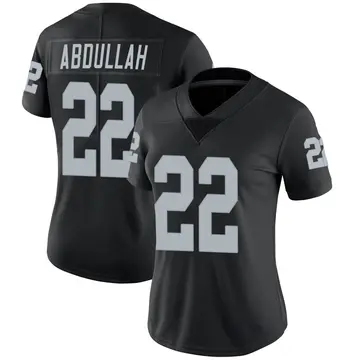 Nike Ameer Abdullah Women's Limited Las Vegas Raiders Black Team Color Vapor Untouchable Jersey