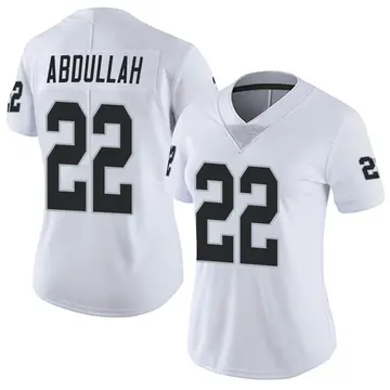 Nike Ameer Abdullah Women's Limited Las Vegas Raiders White Vapor Untouchable Jersey
