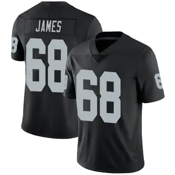 Nike Andre James Youth Limited Las Vegas Raiders Black Team Color Vapor Untouchable Jersey