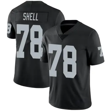 Nike Art Shell Men's Limited Las Vegas Raiders Black Team Color Vapor Untouchable Jersey
