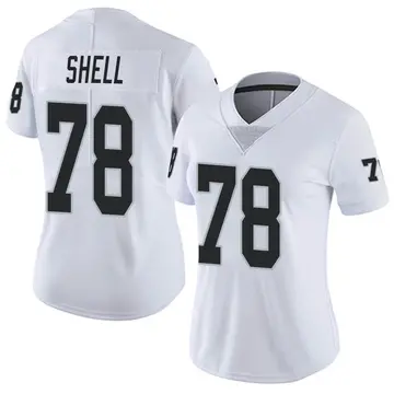 Nike Art Shell Women's Limited Las Vegas Raiders White Vapor Untouchable Jersey