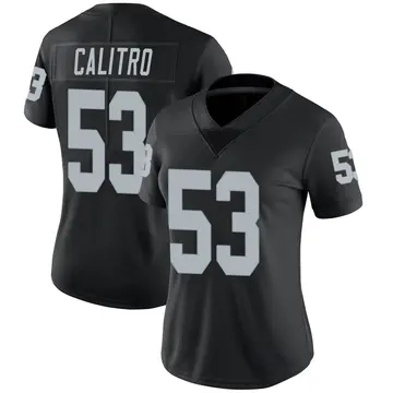 Nike Austin Calitro Women's Limited Las Vegas Raiders Black Team Color Vapor Untouchable Jersey
