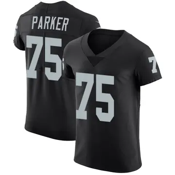 Nike Brandon Parker Men's Elite Las Vegas Raiders Black Team Color Vapor Untouchable Jersey