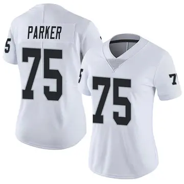 Nike Brandon Parker Women's Limited Las Vegas Raiders White Vapor Untouchable Jersey