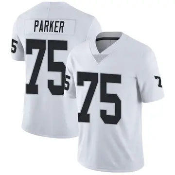 Nike Brandon Parker Youth Limited Las Vegas Raiders White Vapor Untouchable Jersey