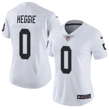 Nike Brett Heggie Women's Limited Las Vegas Raiders White Vapor Untouchable Jersey