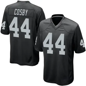 Nike Bryce Cosby Men's Game Las Vegas Raiders Black Team Color Jersey