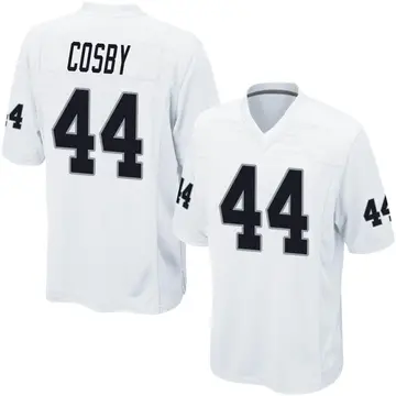 Nike Bryce Cosby Men's Game Las Vegas Raiders White Jersey