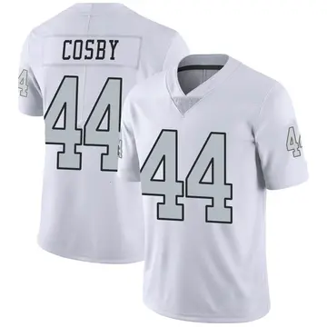 Nike Bryce Cosby Men's Limited Las Vegas Raiders White Color Rush Jersey