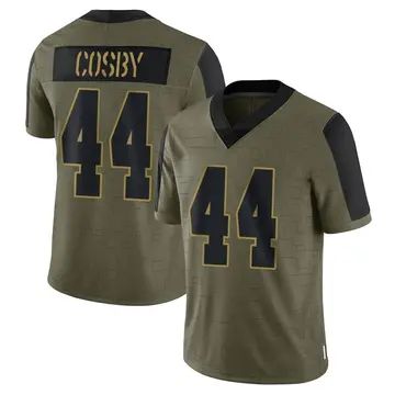 Nike Bryce Cosby Youth Limited Las Vegas Raiders Olive 2021 Salute To Service Jersey