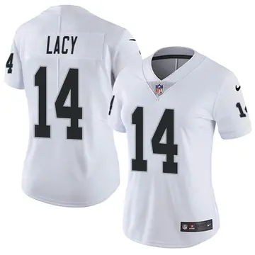 Nike Chris Lacy Women's Limited Las Vegas Raiders White Vapor Untouchable Jersey