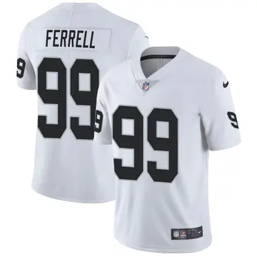 Nike Clelin Ferrell Youth Limited Las Vegas Raiders White Vapor Untouchable Jersey