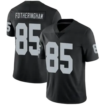 Nike Cole Fotheringham Men's Limited Las Vegas Raiders Black Team Color Vapor Untouchable Jersey
