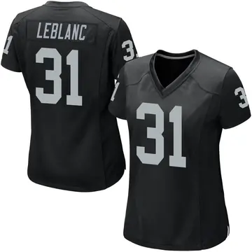 Nike Cre'Von LeBlanc Women's Game Las Vegas Raiders Black Team Color Jersey