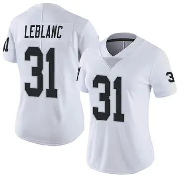 Nike Cre'Von LeBlanc Women's Limited Las Vegas Raiders White Vapor Untouchable Jersey