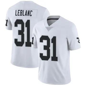 Nike Cre'Von LeBlanc Youth Limited Las Vegas Raiders White Vapor Untouchable Jersey