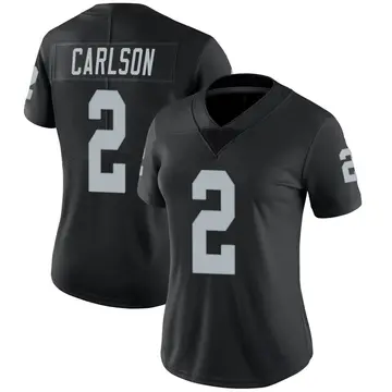 Nike Daniel Carlson Women's Limited Las Vegas Raiders Black Team Color Vapor Untouchable Jersey