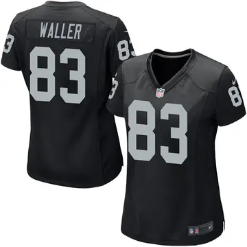 Nike Darren Waller Women's Game Las Vegas Raiders Black Team Color Jersey