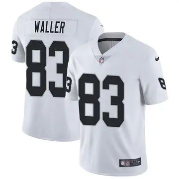 Nike Darren Waller Youth Limited Las Vegas Raiders White Vapor Untouchable Jersey