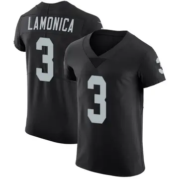 Nike Daryle Lamonica Men's Elite Las Vegas Raiders Black Team Color Vapor Untouchable Jersey