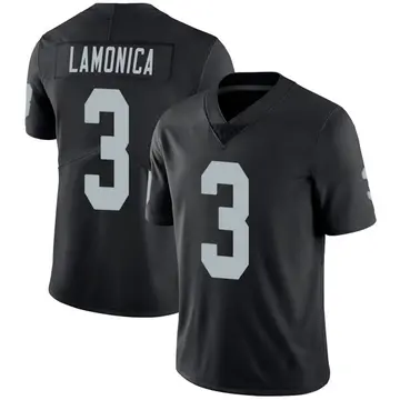 Nike Daryle Lamonica Men's Limited Las Vegas Raiders Black Team Color Vapor Untouchable Jersey