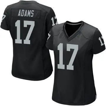 Nike Davante Adams Women's Game Las Vegas Raiders Black Team Color Jersey