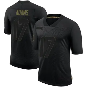 Nike Davante Adams Youth Limited Las Vegas Raiders Black 2020 Salute To Service Jersey
