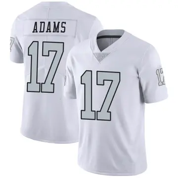 Nike Davante Adams Youth Limited Las Vegas Raiders White Color Rush Jersey