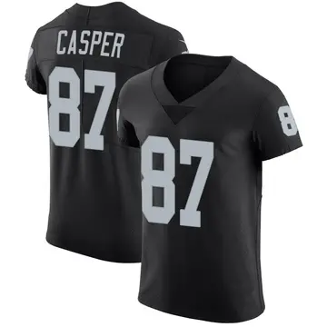 Nike Dave Casper Men's Elite Las Vegas Raiders Black Team Color Vapor Untouchable Jersey