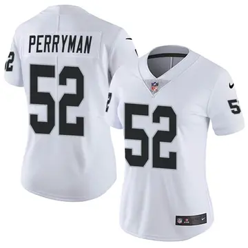 Nike Denzel Perryman Women's Limited Las Vegas Raiders White Vapor Untouchable Jersey