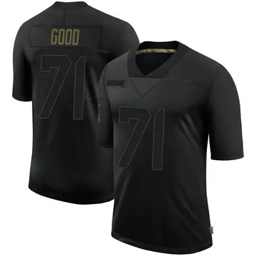 Nike Denzelle Good Men's Limited Las Vegas Raiders Black 2020 Salute To Service Jersey