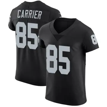 Nike Derek Carrier Men's Elite Las Vegas Raiders Black Team Color Vapor Untouchable Jersey