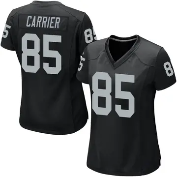 Nike Derek Carrier Women's Game Las Vegas Raiders Black Team Color Jersey