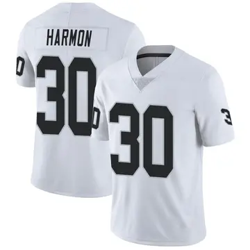 Nike Duron Harmon Men's Limited Las Vegas Raiders White Vapor Untouchable Jersey