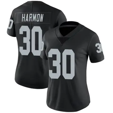 Nike Duron Harmon Women's Limited Las Vegas Raiders Black Team Color Vapor Untouchable Jersey