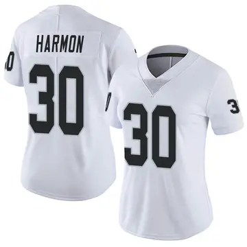 Nike Duron Harmon Women's Limited Las Vegas Raiders White Vapor Untouchable Jersey