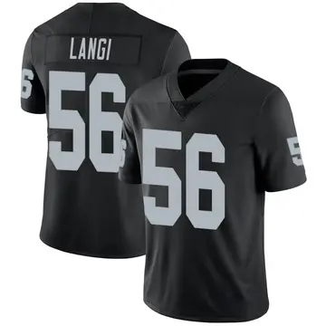 Nike Harvey Langi Youth Limited Las Vegas Raiders Black Team Color Vapor Untouchable Jersey
