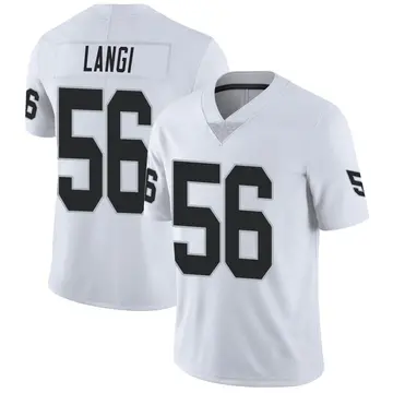 Nike Harvey Langi Youth Limited Las Vegas Raiders White Vapor Untouchable Jersey
