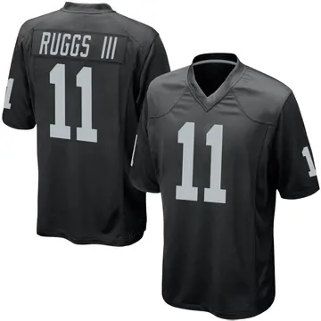 Nike Henry Ruggs III Men's Game Las Vegas Raiders Black Team Color Jersey