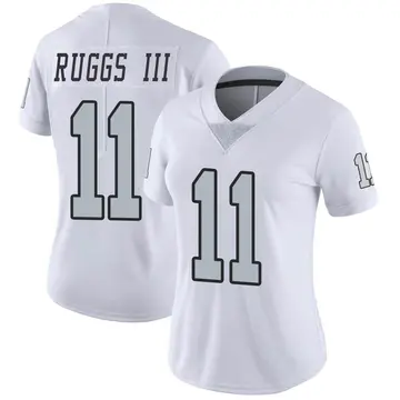 Nike Henry Ruggs III Women's Limited Las Vegas Raiders White Color Rush Jersey